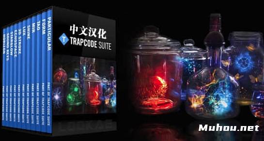 中文汉化-AE/PR插件红巨人Trapcode Suite 15.1.8 WIN汉化版下载（粒子套装Particular/Form/Shine等）