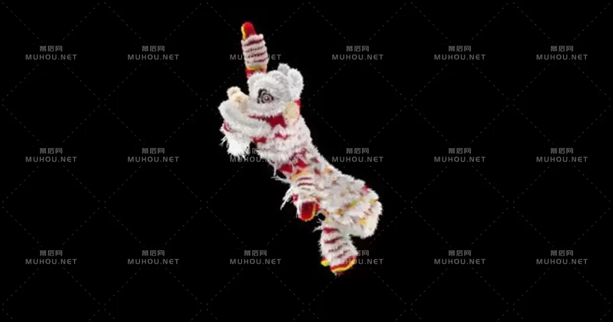 中国新年舞狮高清48 Chinese New Year Lion Dancing HD视频素材下载