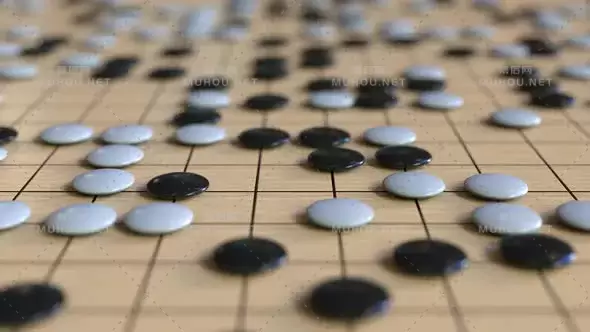 中国古代围棋比赛实拍视频素材下载插图