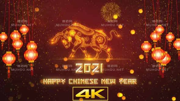 中国新年视频背景动画素材下载插图