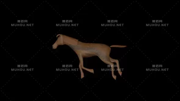 老木马玩具跑步Old Wood Horse Toy Run视频素材带Alpha通道插图