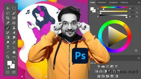 Photoshop 初学者入门基础培训课程视频教程（英文）Skillshare – Adobe Photoshop CC – Essentials Training Course插图