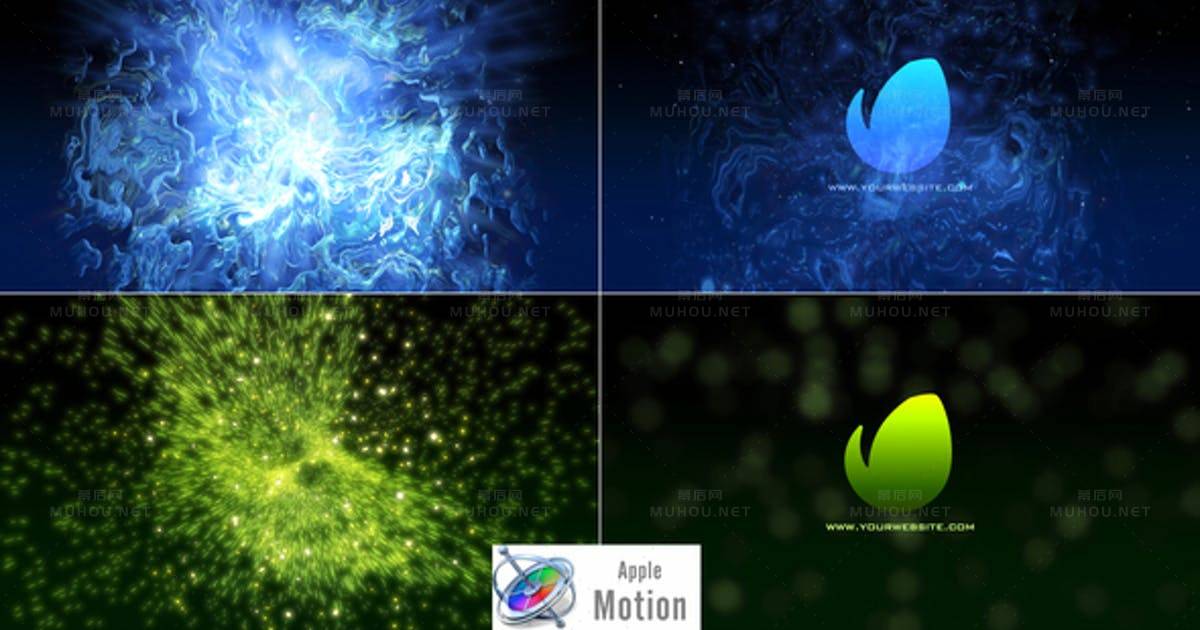 高能标志logo苹果运动High Energy Logo Opener - Apple Motion视频FCPX模板