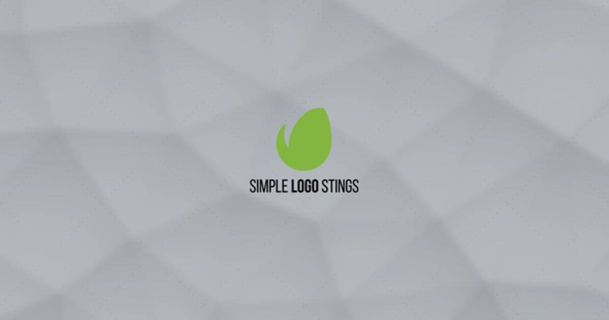 FCPx简单标志刺FCP Simple Logo Stings视频模板