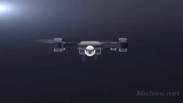 无人机logo标志揭示Drone Logo Reveal视频FCPX模板插图