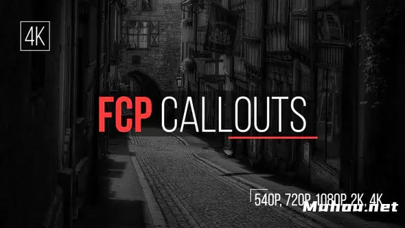 FCP标注动画模板下载Callouts视频素材插图