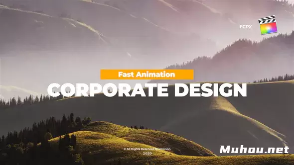 公司标题文字动画包装Corporate Titles Pack 视频FCPX模板插图