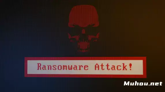 在计算机上安装勒索软件Installing Ransomware on a Computer视频素材插图