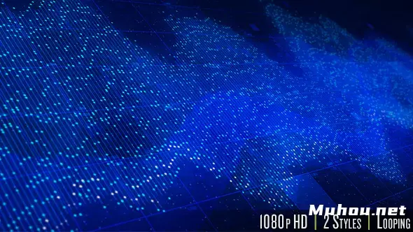 计算机屏幕上的数据图Data Graph on a Computer Screen视频素材插图