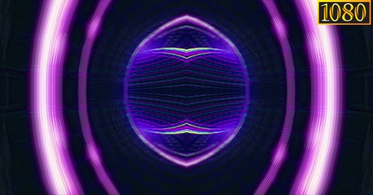 紫色水滴万花筒vj循环v28高清视频素材