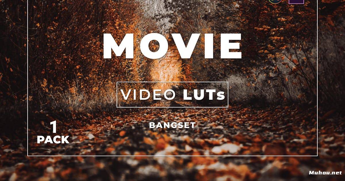 Luts调色预设-好莱坞复古视频调色滤镜Bangset Movie Pack 1 Video LUTs插图