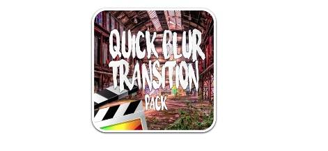 Fcpx插件Quick Blur Transitions下载 (MAC动感模糊视频转场插件) 兼容Silicon M1插图