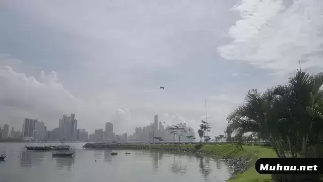 缩略图巴拿马城的一个湖泊视频素材