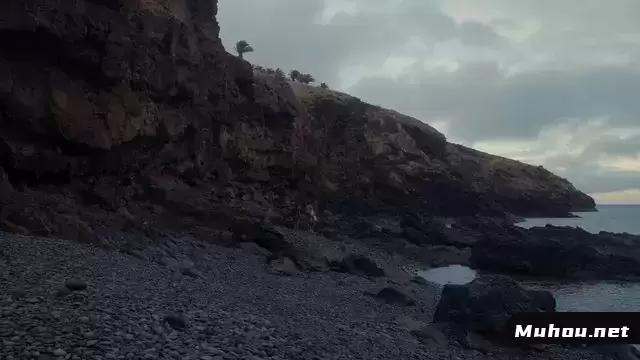 探索岩石海滩的朋友视频素材