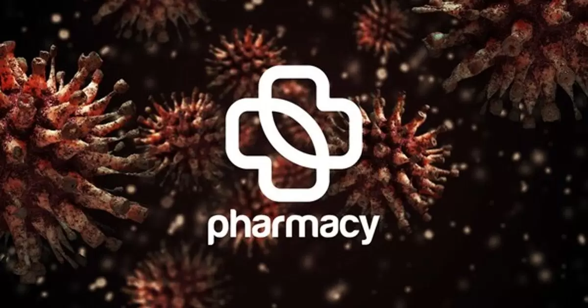 新冠状病毒防疫安全logo标志揭示AE模版Coronavirus Logo Reveal