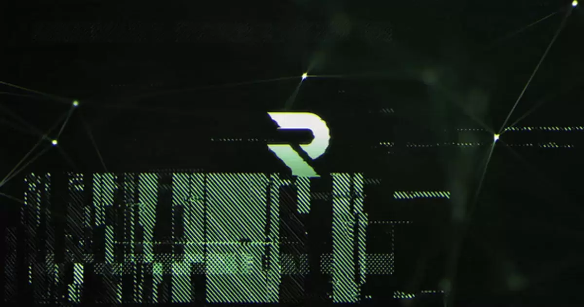 画面故障标志连接显示AE模版Connection | Glitchy Logo Reveal
