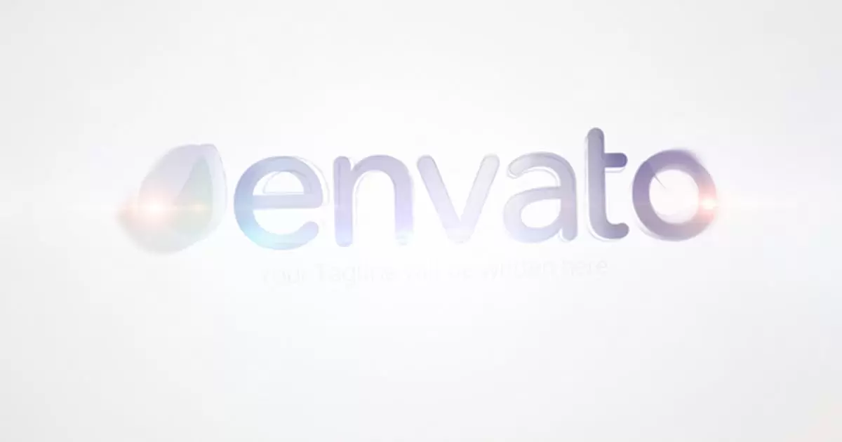 干净优雅的旋转logo标志4AE模版Clean Elegant Rotation Logo 4