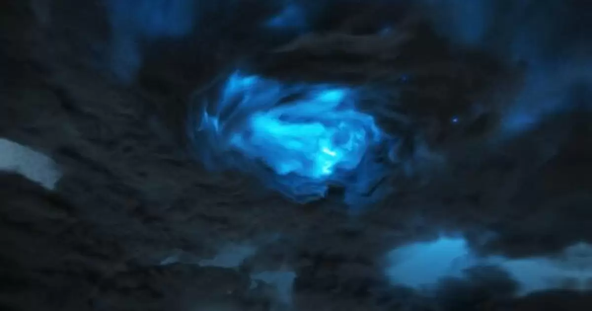 风暴龙卷风暴logo标志AE模版Storm Tornado Logo