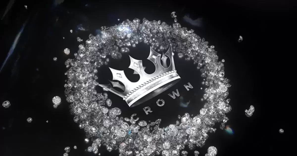 钻石包括logo标志显露AE模版Diamond Logo Reveal