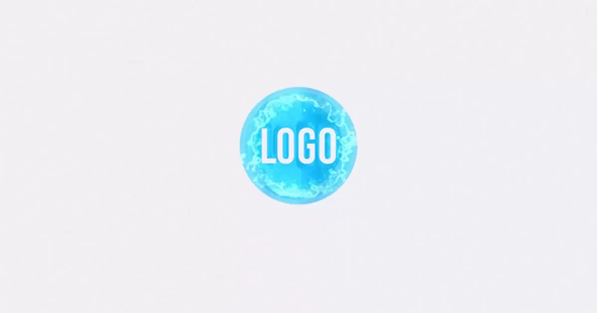 冲击波logo标志AE模版Shockwave Logo