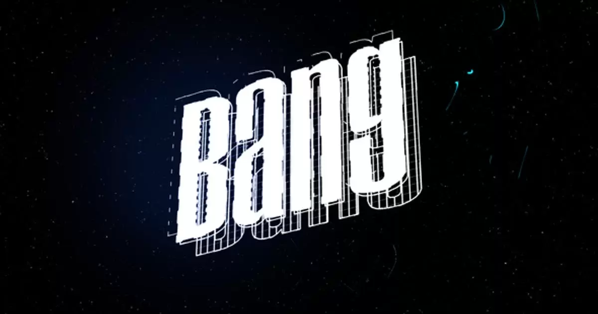 Bang 3d标志揭示AE模版Bang Logo Reveal