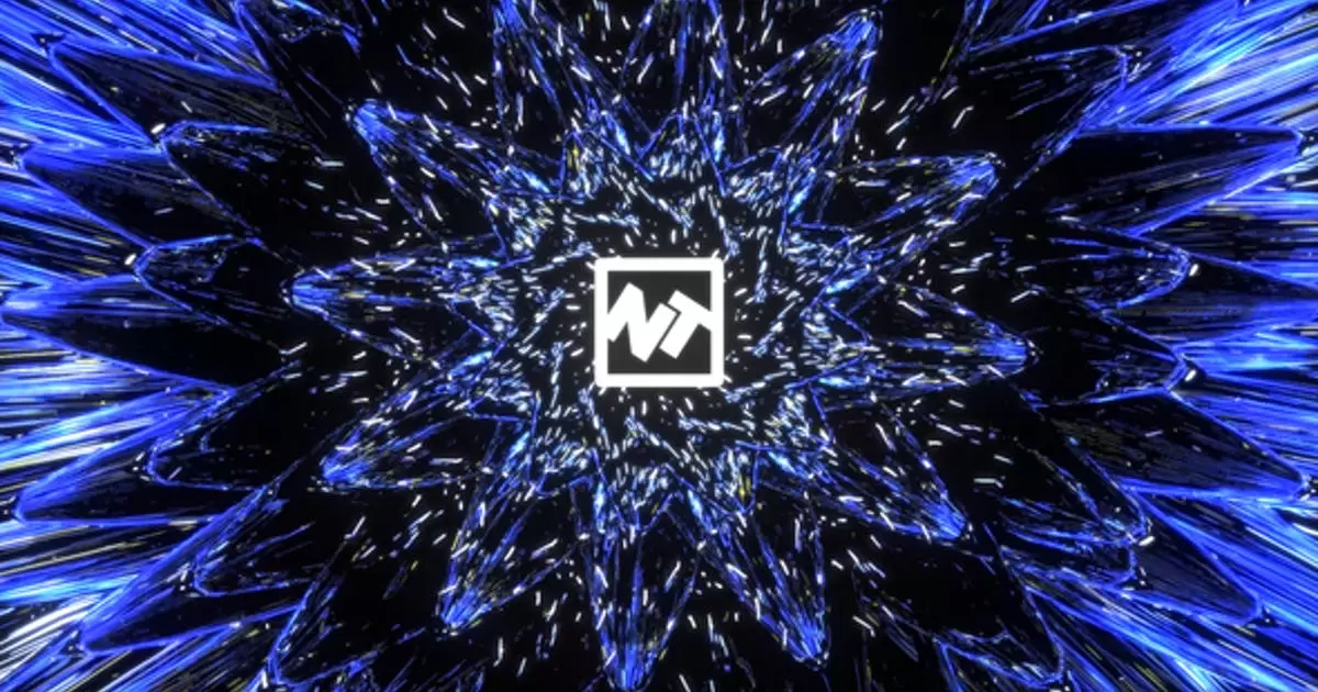 抽象催眠标志AE模版Abstract Hypnotic Logo