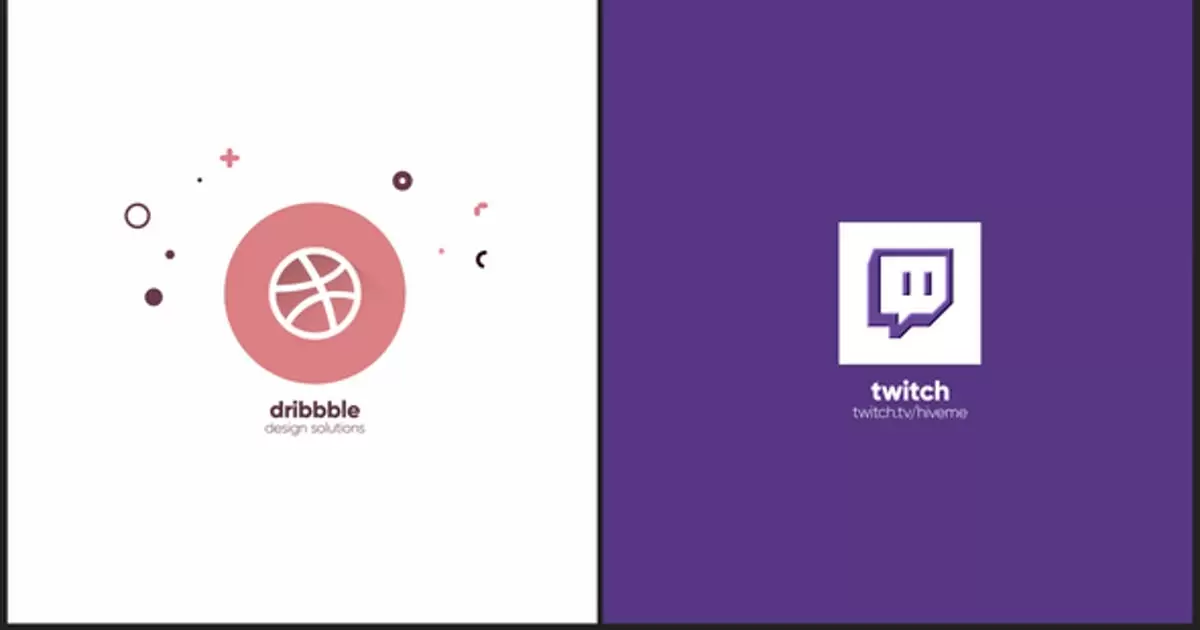 光滑的徽标logo显示AE模版Smooth Logo Reveal