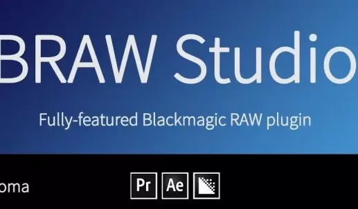 缩略图PR插件-Blackmagic RAW视频素材导入PR插件AEscripts BRAW Studio v2.6.3  英文版