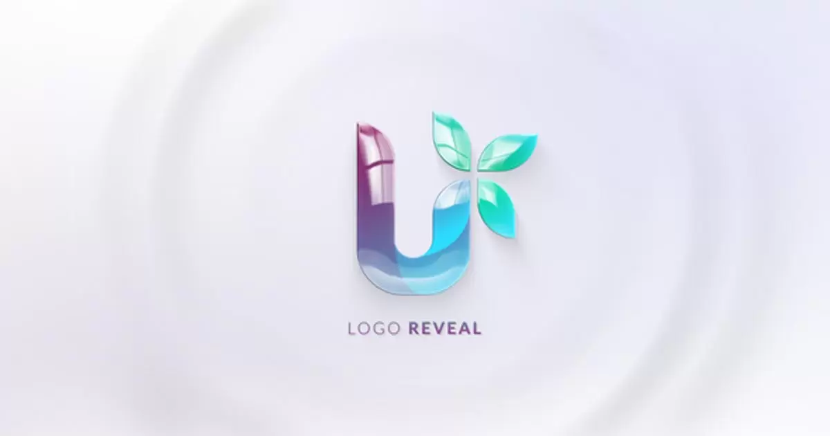 时尚简单的标志揭示AE模版Stylish & Simple Logo Reveal