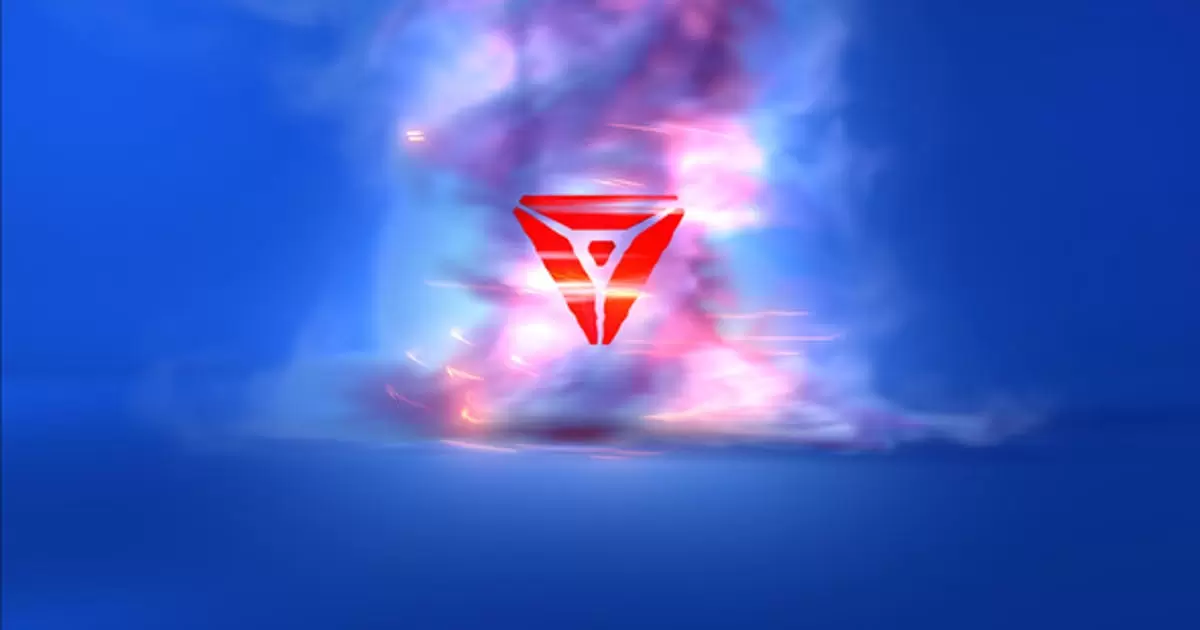 龙卷风旋转logo标志AE视频模版Tornado Logo