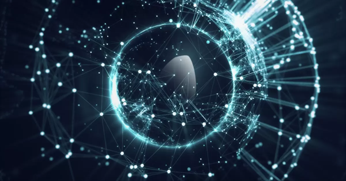 区块链星链logo标志标识AE视频模版Blockchain Logo ID