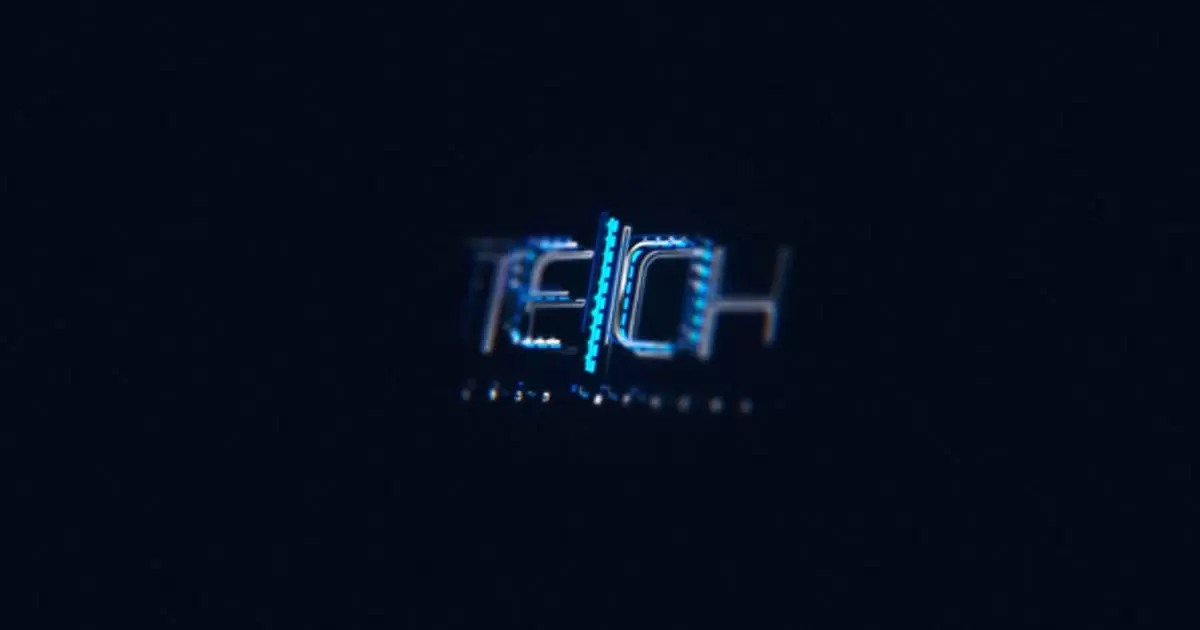 缩略图技术标志揭示AE视频模版Tech Logo Reveal