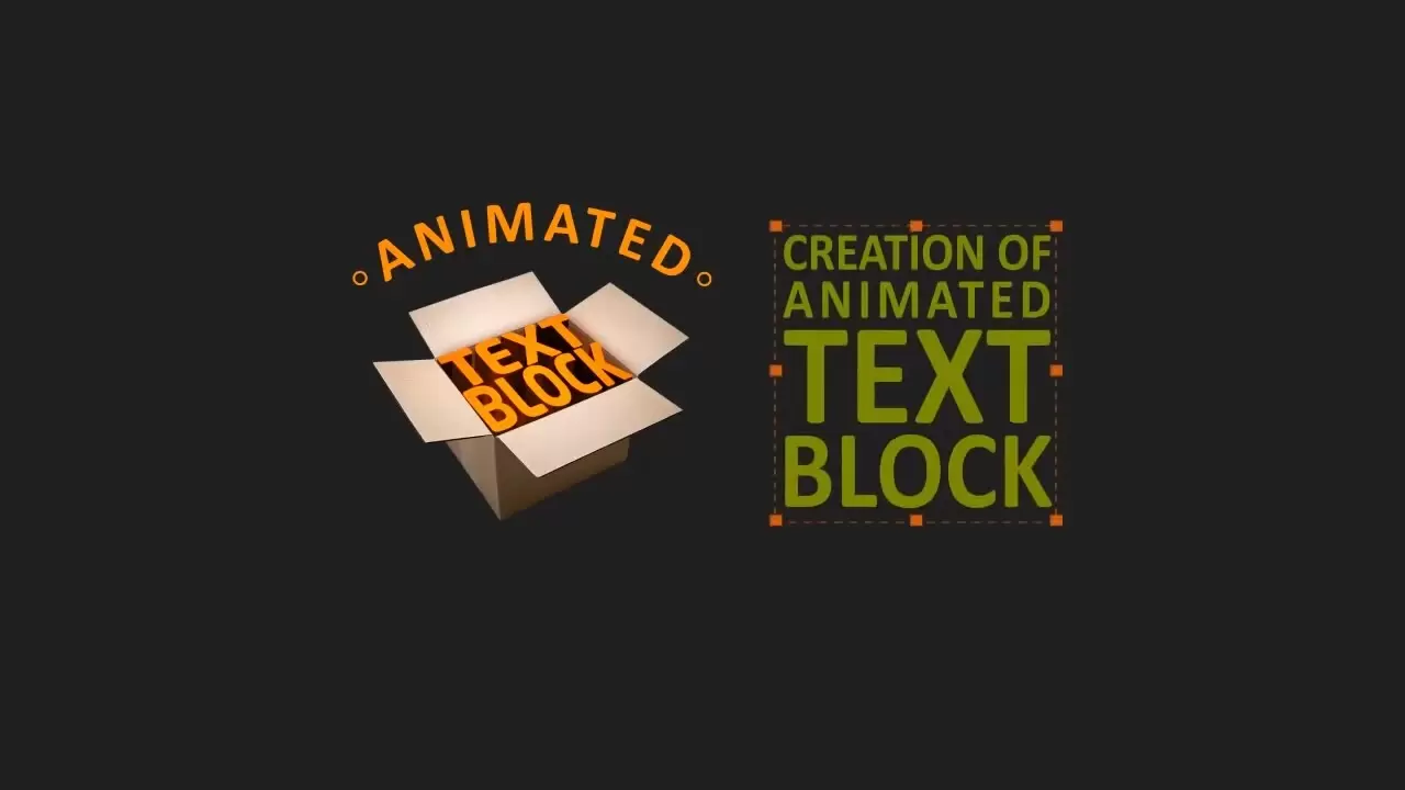缩略图AE脚本-Animated Textblock(AE文字标题排版动画制作) v1.62 英文版