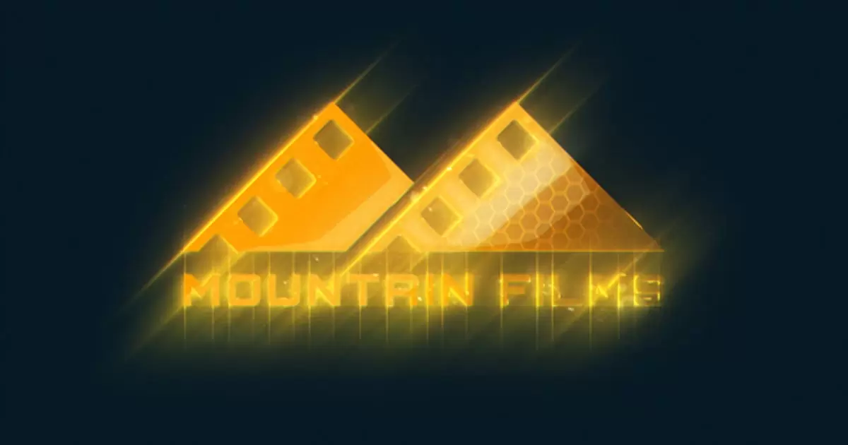 电影频道片头logo徽标显示AE模版Cinematic Logo Reveal