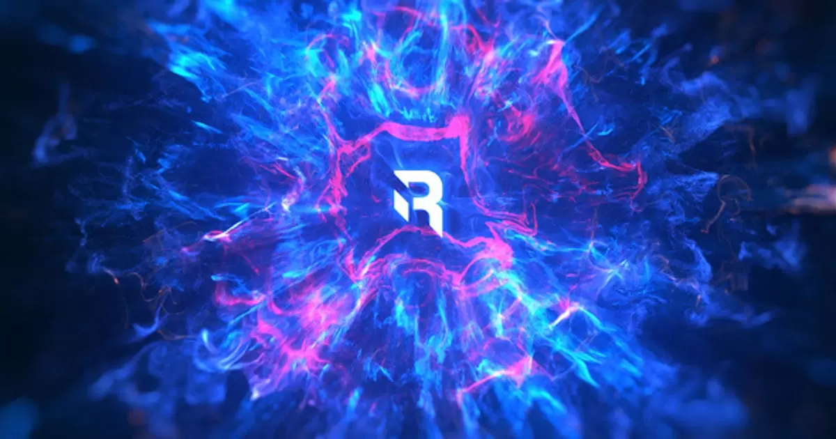 冲击波粒子波纹logo标志AE视频模版Shockwave Logo