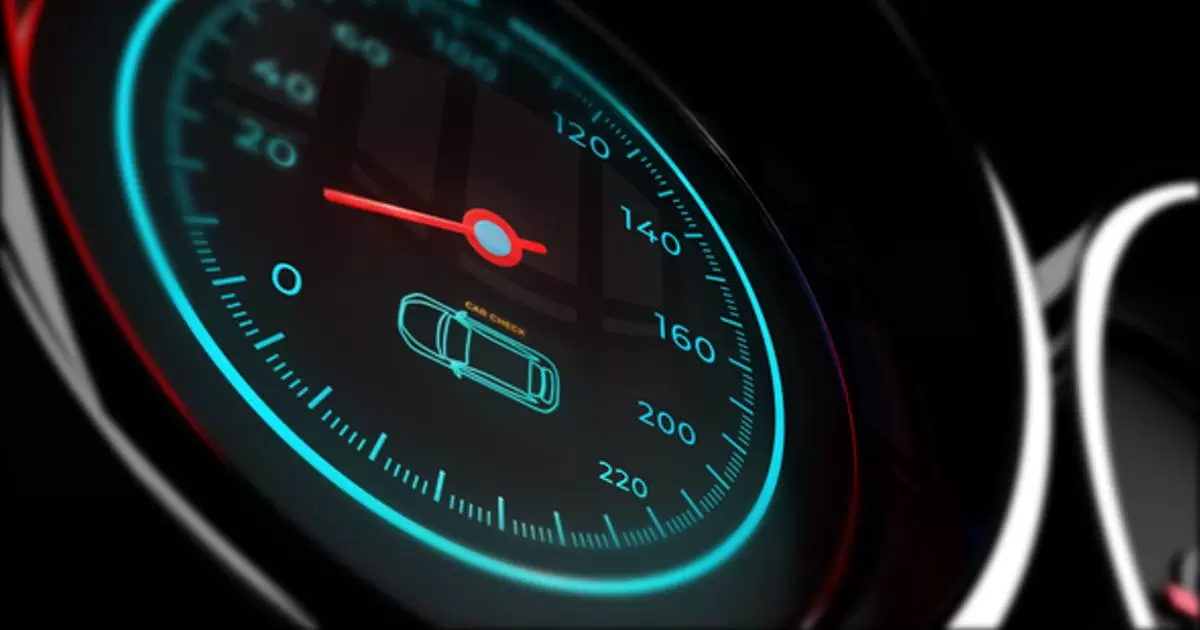 汽车速度计标志AE视频模版Car Speedometer Logo