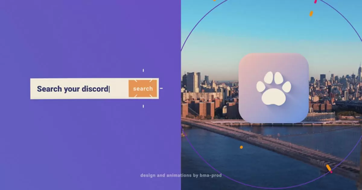 迷你搜索标志片头动画2AE视频模版Minimal Search Logo Opener 2