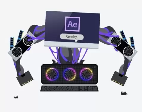 缩略图AE插件-AE Benchmark(AE性能测试跑分工具) v1.0 英文版