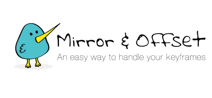 AE脚本-Mirror & Offset(AE关键帧MG动画镜像偏移脚本) v1.2 英文版