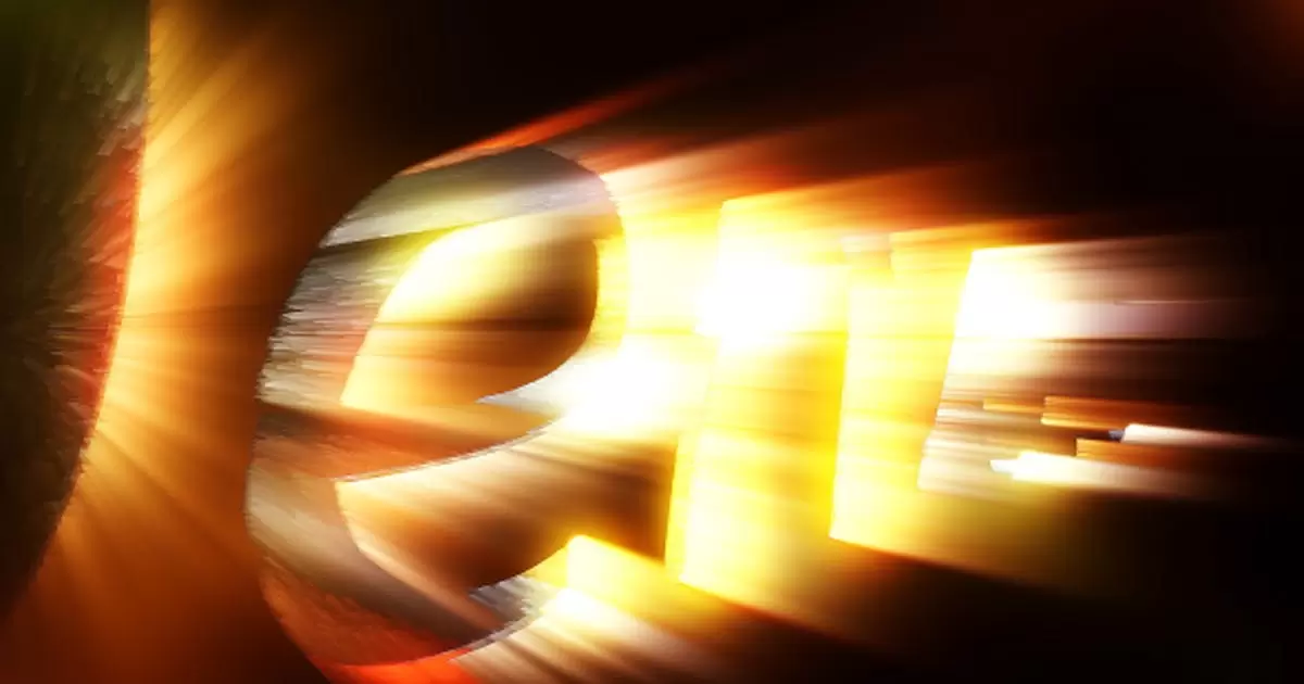 光线logo标志发光效果AE视频模版Light Rays Logo