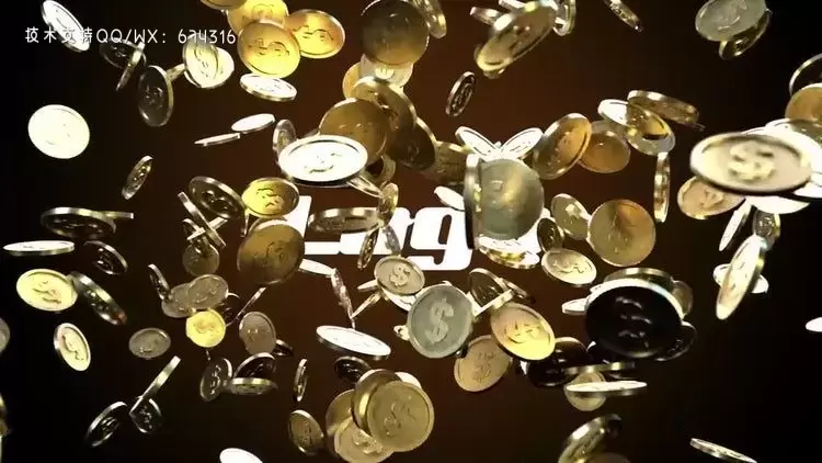 缩略图硬币LOGO标志一个很酷的动画fcpx模板视频下载