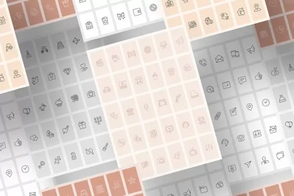 385+Instagram社交媒体封面图标icon大集合-AI，EPS，PNG，JPG下载