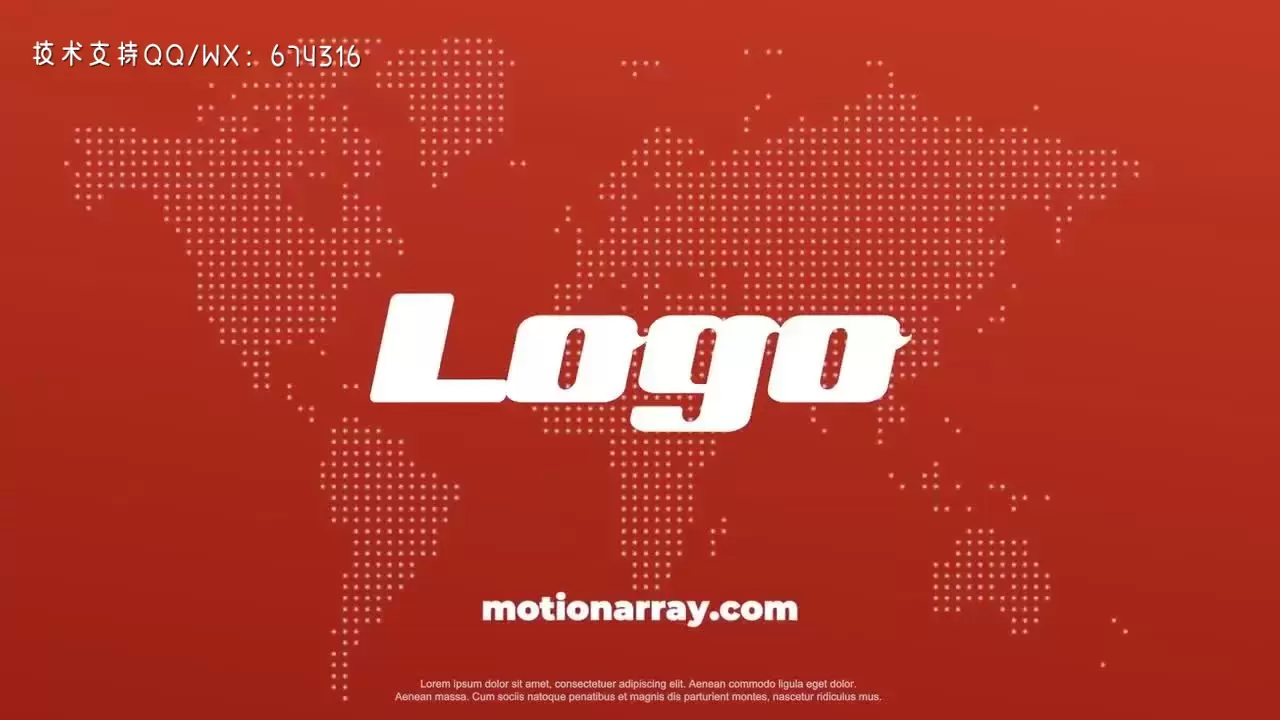 搜索引擎动画显示LOGO标志PR模板视频下载
