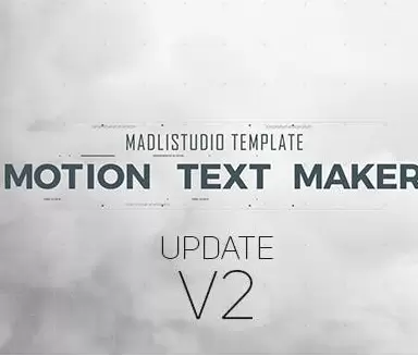 缩略图AE脚本-Motion Text Maker(文字动画制作脚本) V2英文版
