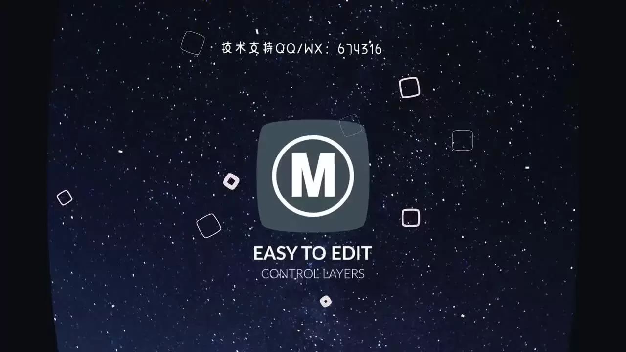 色彩鲜艳的快速迷你动画LOGO标志AE模板视频下载(含音频)