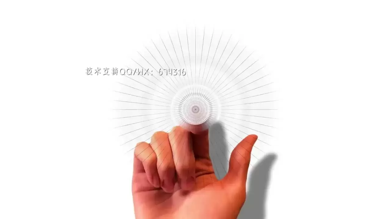 手工LOGO标志点击logo显示AE模板视频下载