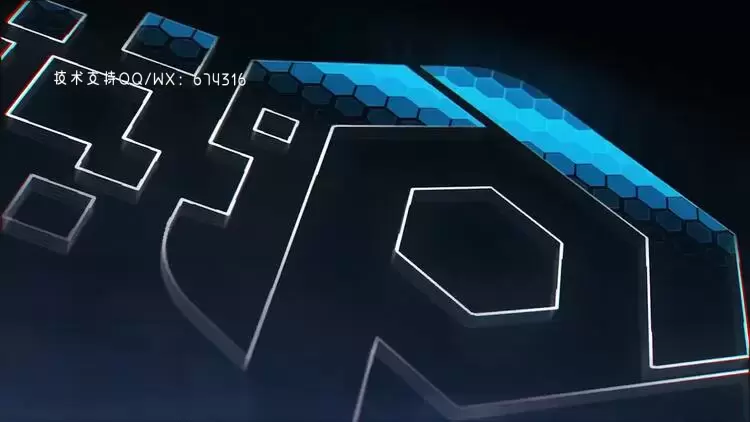 醒目设计的LOGO标志展示AE模板视频下载(含音频)