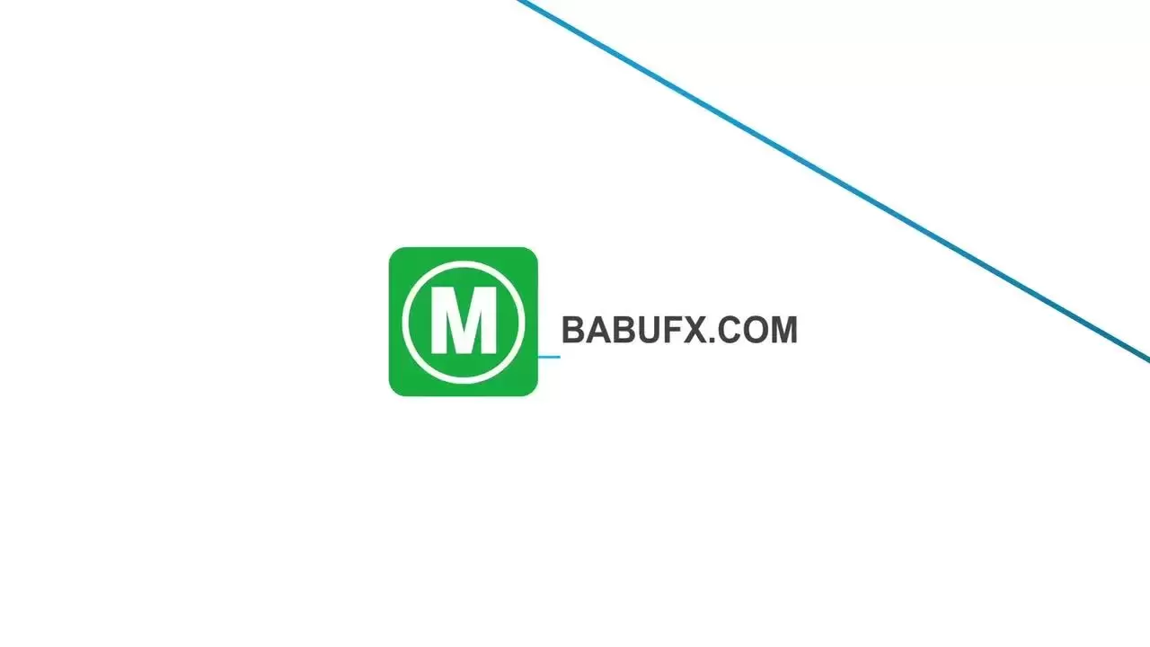 干净清新的LOGO标志动画AE模板视频下载