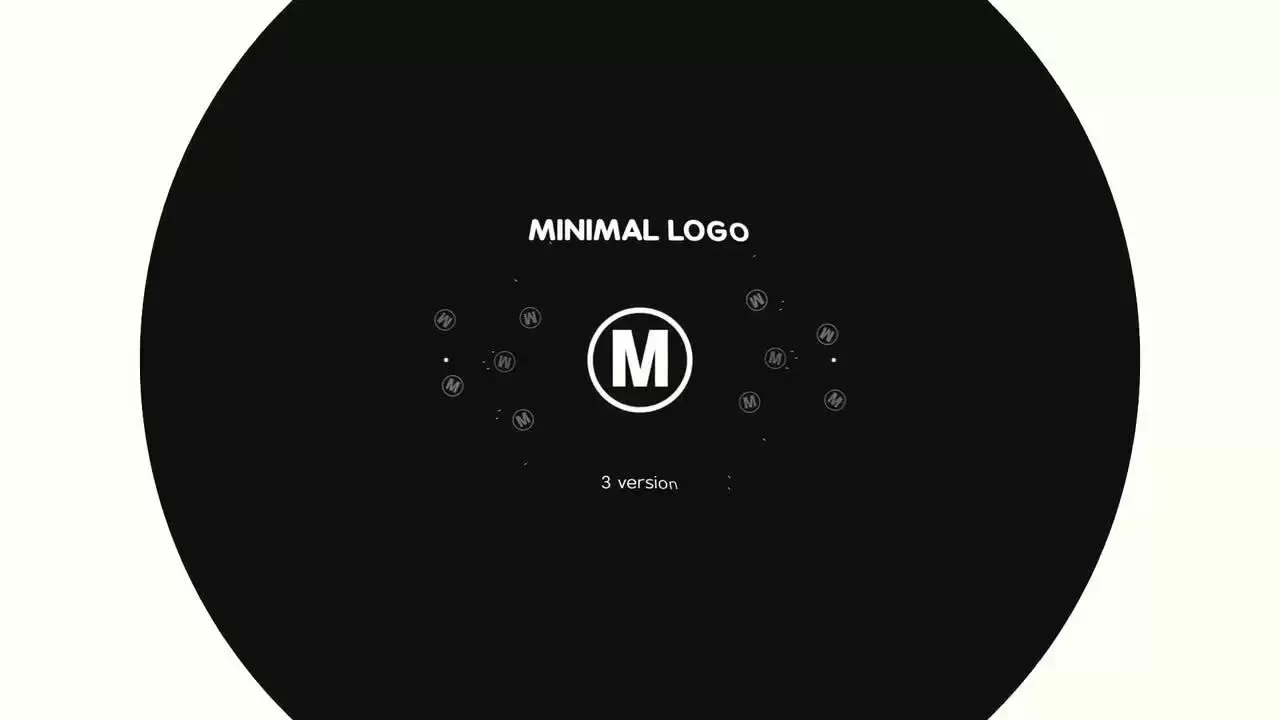 优雅迷你动画LOGO标志AE模板视频下载
