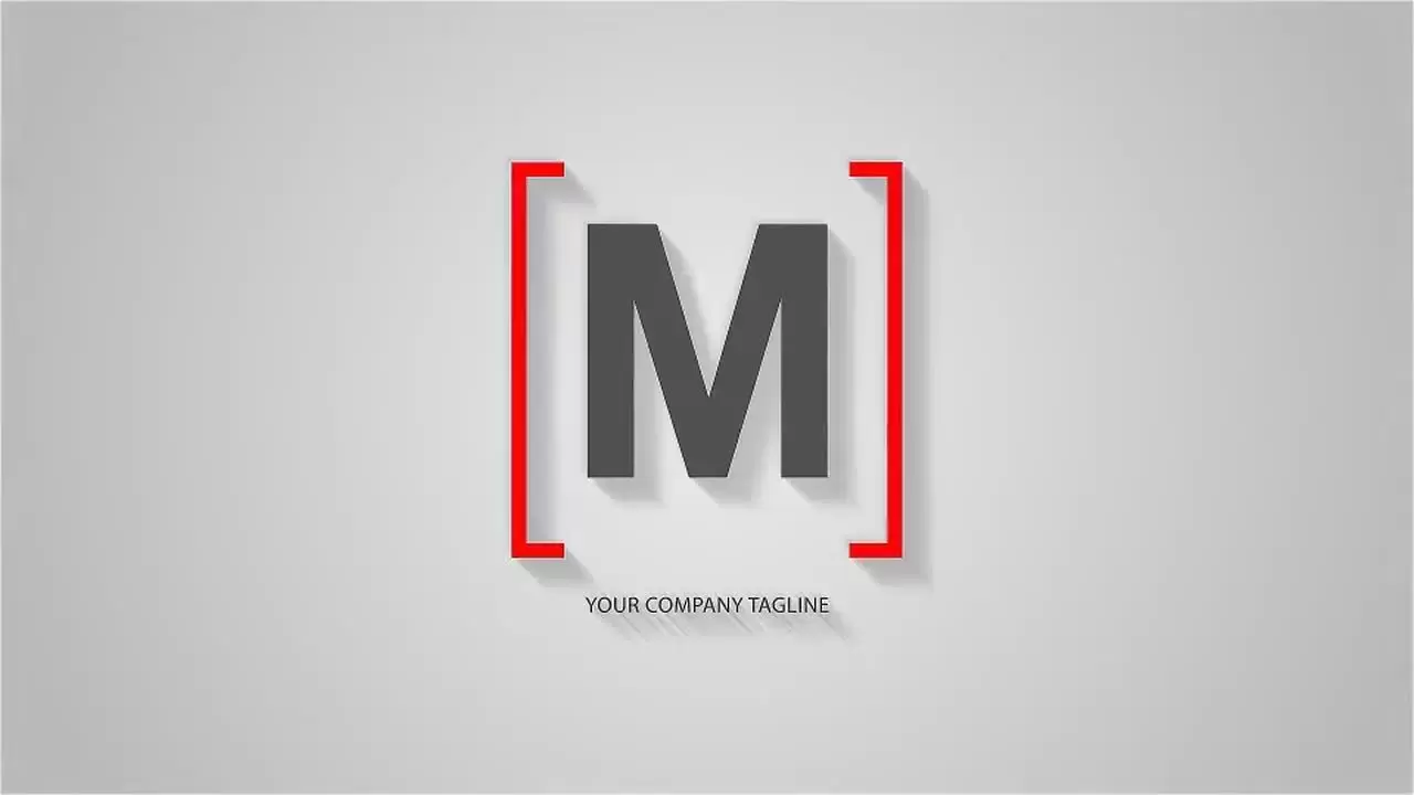精美的企业LOGO标志显示AE模板视频下载